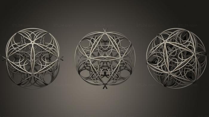 Geometric shapes (Life Aether Mach22, SHPGM_0561) 3D models for cnc